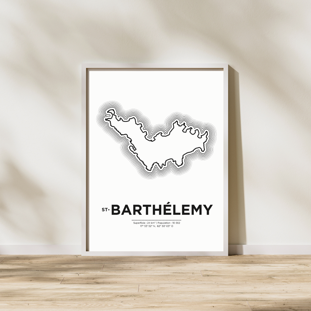 Affiche de Saint Barthélemy