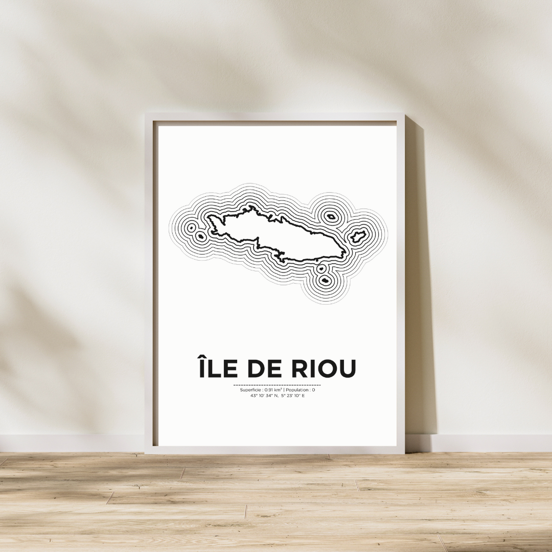 Affiche Île de Riou