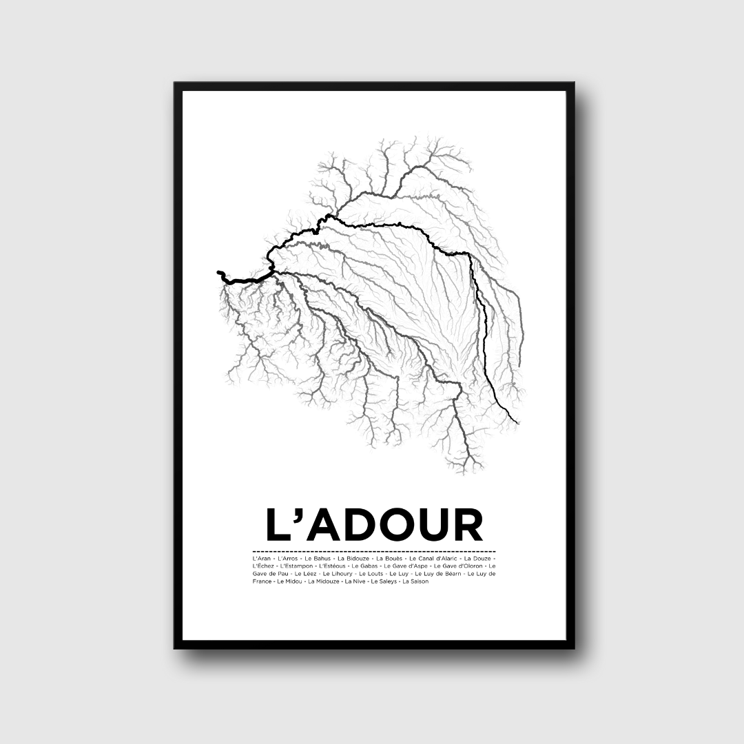 Affiche l'Adour