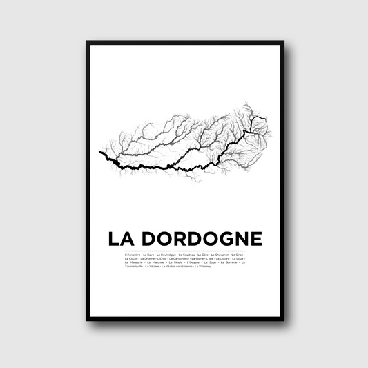 Affiche de la Dordogne