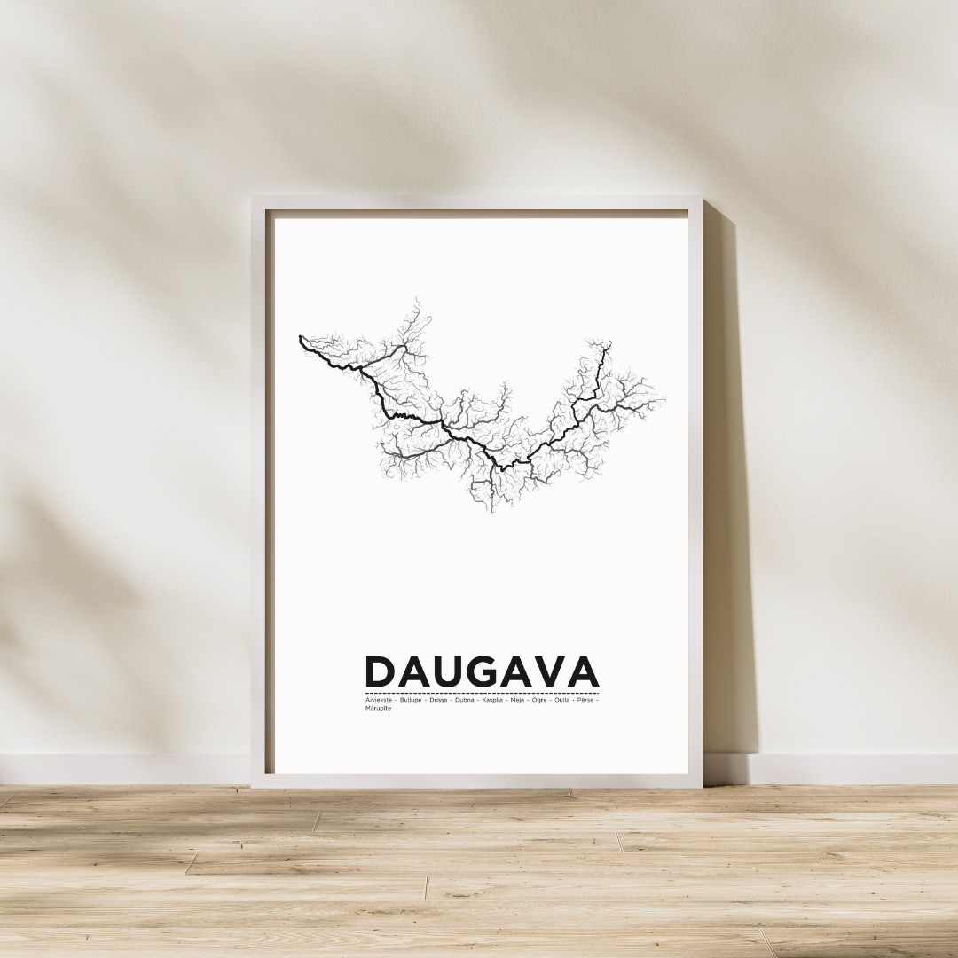Affiche de la Daugava