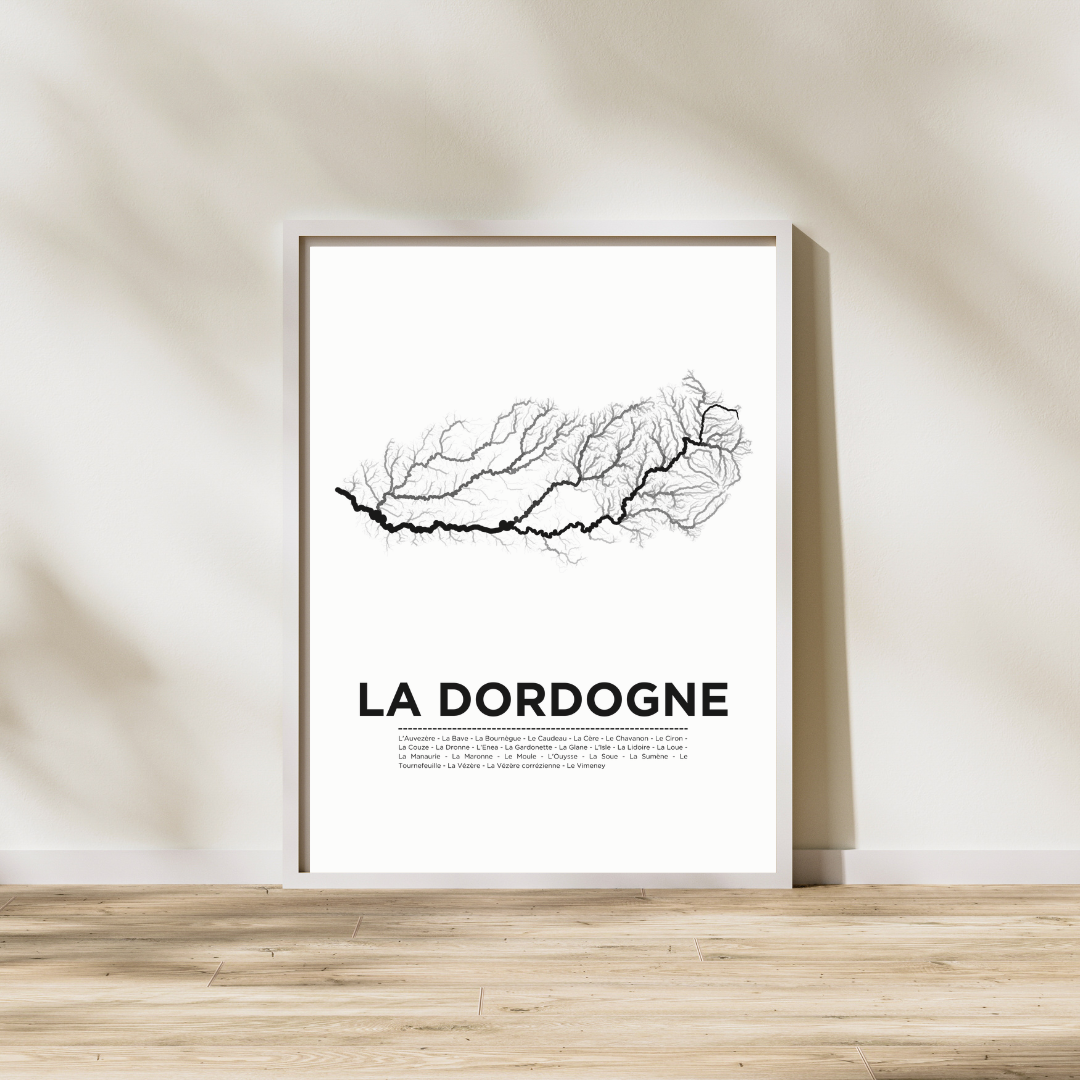 Affiche la Dordogne