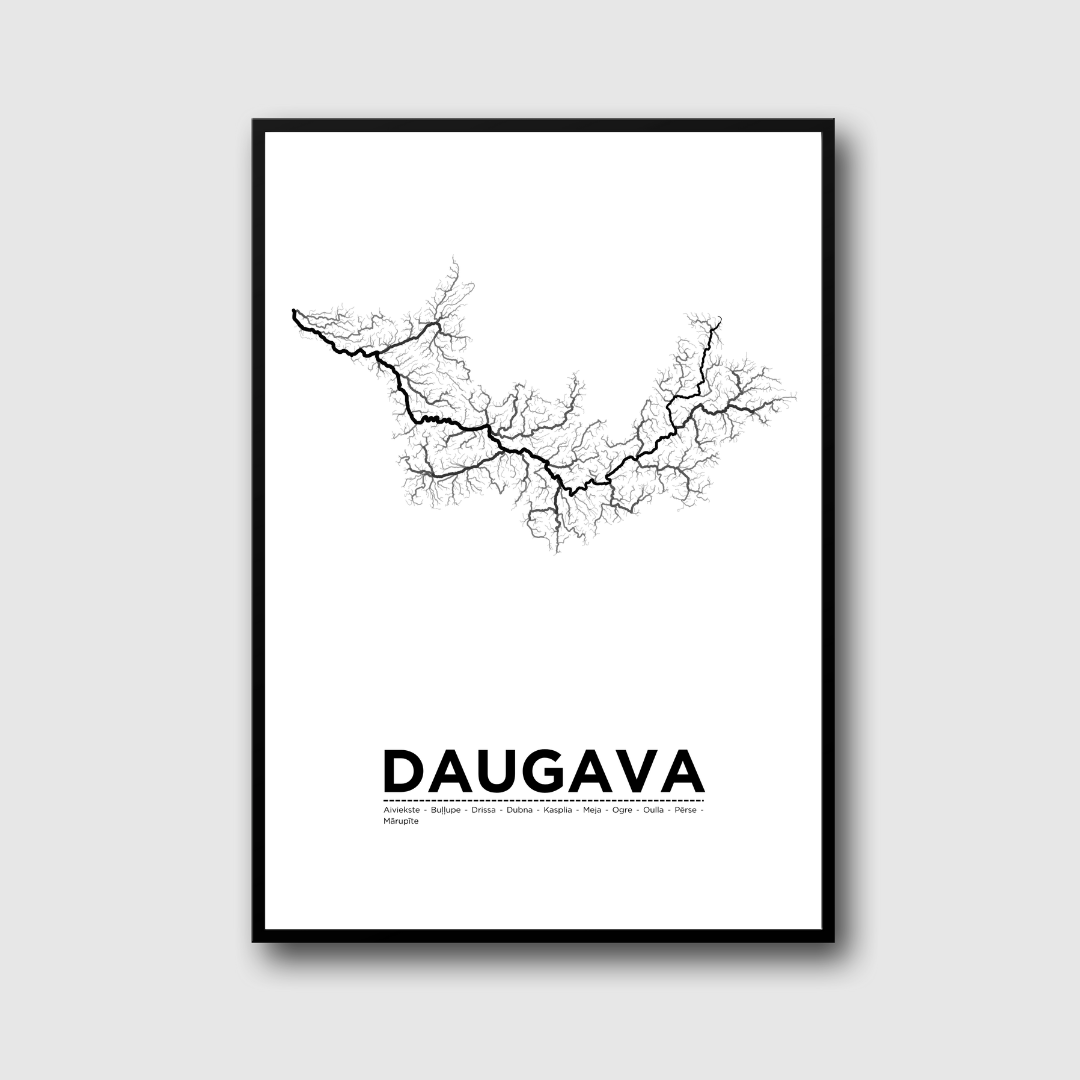 Affiche de la Daugava