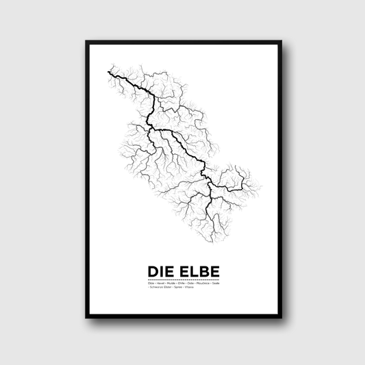 Affiche de l'Elbe
