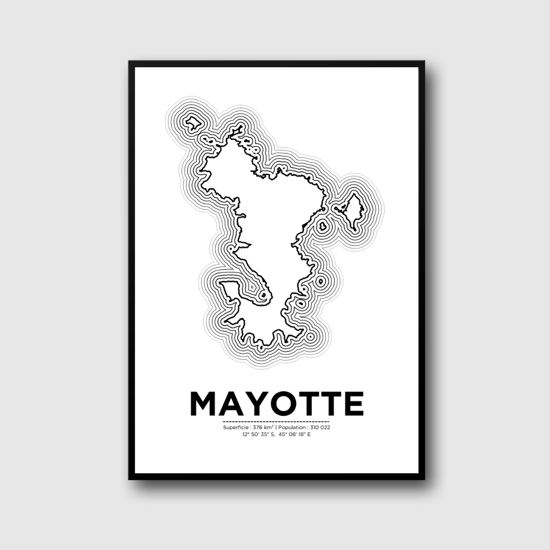 Affiche Mayotte