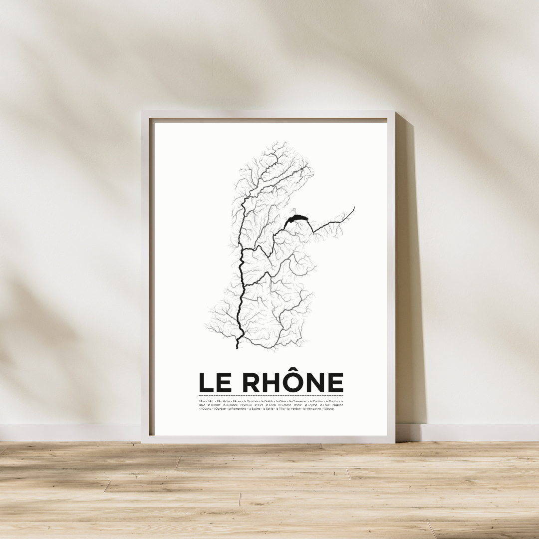 Affiche Le Rhône