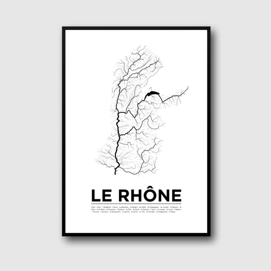 Affiche Le Rhône