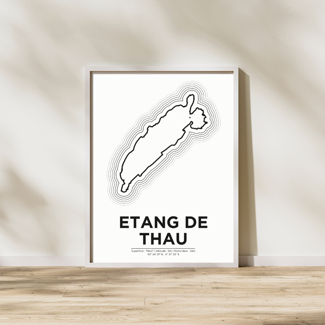 Affiche Etang de Thau